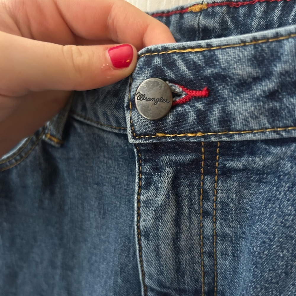 Wrangler Women's Blue Denim Jeans